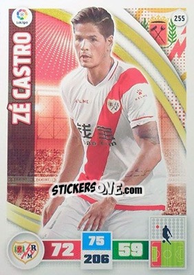 Sticker Zé Castro - Liga BBVA 2015-2016. Adrenalyn XL n. 255 - Panini