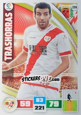 Sticker Trashorras - Liga BBVA 2015-2016. Adrenalyn XL n. 259 - Panini