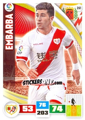 Sticker Embarba - Liga BBVA 2015-2016. Adrenalyn XL - Panini