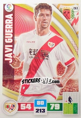Cromo Javi Guerra - Liga BBVA 2015-2016. Adrenalyn XL n. 263 - Panini