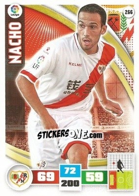 Cromo Nacho - Liga BBVA 2015-2016. Adrenalyn XL - Panini