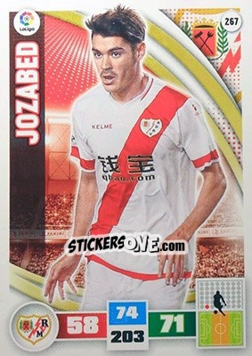 Sticker Jozabed - Liga BBVA 2015-2016. Adrenalyn XL n. 267 - Panini