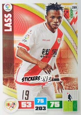 Cromo Lass - Liga BBVA 2015-2016. Adrenalyn XL n. 269 - Panini