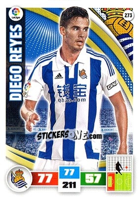 Sticker Diego Reyes - Liga BBVA 2015-2016. Adrenalyn XL n. 273 - Panini