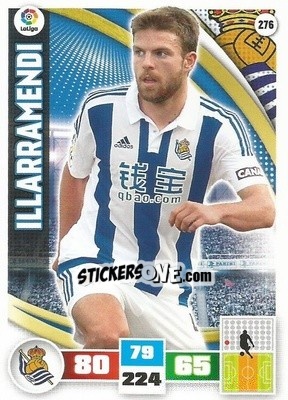 Sticker Illarramendi - Liga BBVA 2015-2016. Adrenalyn XL n. 276 - Panini
