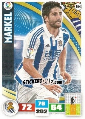 Figurina Markel - Liga BBVA 2015-2016. Adrenalyn XL - Panini