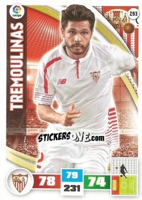 Cromo Benoît Tremoulinas - Liga BBVA 2015-2016. Adrenalyn XL - Panini