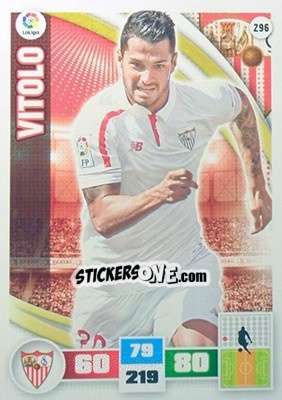 Sticker Vitolo - Liga BBVA 2015-2016. Adrenalyn XL n. 296 - Panini