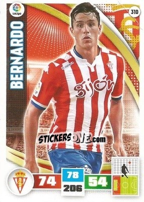 Figurina Bernardo - Liga BBVA 2015-2016. Adrenalyn XL - Panini