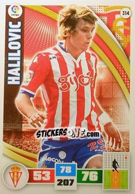 Sticker Halilovic - Liga BBVA 2015-2016. Adrenalyn XL n. 314 - Panini