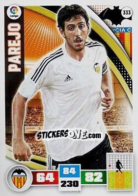 Cromo Parejo - Liga BBVA 2015-2016. Adrenalyn XL - Panini