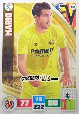 Sticker Mario - Liga BBVA 2015-2016. Adrenalyn XL n. 344 - Panini