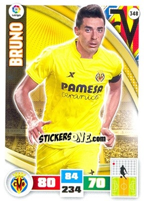 Sticker Bruno Soriano - Liga BBVA 2015-2016. Adrenalyn XL - Panini
