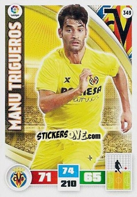 Sticker Manu Trigueros - Liga BBVA 2015-2016. Adrenalyn XL - Panini
