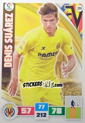 Figurina Denis Suárez - Liga BBVA 2015-2016. Adrenalyn XL - Panini