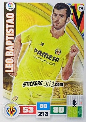 Figurina Leo Baptistao - Liga BBVA 2015-2016. Adrenalyn XL - Panini