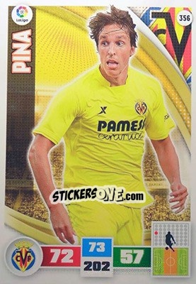 Cromo Pina - Liga BBVA 2015-2016. Adrenalyn XL - Panini