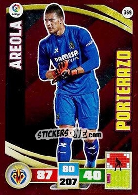 Cromo Areola - Liga BBVA 2015-2016. Adrenalyn XL - Panini