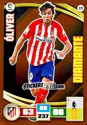 Sticker óliver Torres - Liga BBVA 2015-2016. Adrenalyn XL n. 371 - Panini