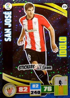 Figurina San José - Liga BBVA 2015-2016. Adrenalyn XL - Panini