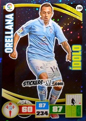 Sticker Orellana - Liga BBVA 2015-2016. Adrenalyn XL n. 388 - Panini