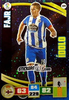Sticker Fajr - Liga BBVA 2015-2016. Adrenalyn XL n. 389 - Panini