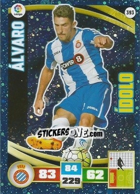 Sticker Álvaro - Liga BBVA 2015-2016. Adrenalyn XL n. 393 - Panini