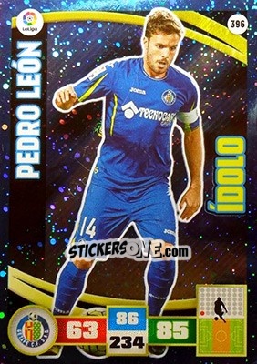 Cromo Pedro León - Liga BBVA 2015-2016. Adrenalyn XL - Panini