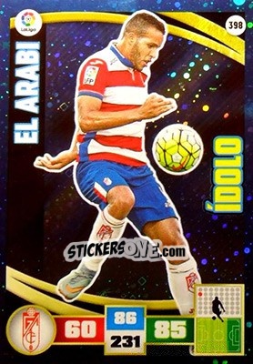 Sticker El Arabi - Liga BBVA 2015-2016. Adrenalyn XL n. 398 - Panini