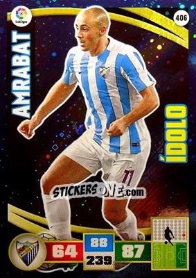 Sticker Amrabat - Liga BBVA 2015-2016. Adrenalyn XL n. 406 - Panini