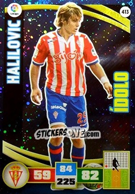 Sticker Halilovic - Liga BBVA 2015-2016. Adrenalyn XL n. 413 - Panini