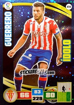 Sticker Guerrero - Liga BBVA 2015-2016. Adrenalyn XL n. 414 - Panini