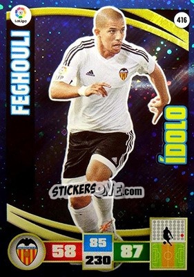 Sticker Feghouli - Liga BBVA 2015-2016. Adrenalyn XL - Panini