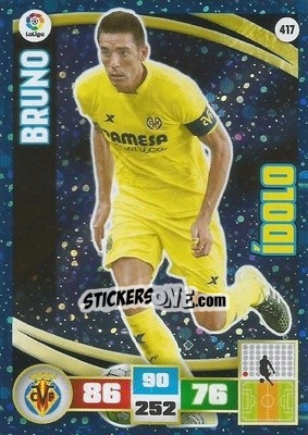Cromo Bruno - Liga BBVA 2015-2016. Adrenalyn XL n. 417 - Panini
