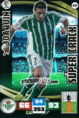 Sticker Joaquin - Liga BBVA 2015-2016. Adrenalyn XL n. 441 - Panini