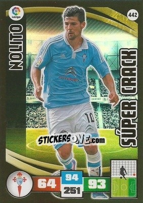 Sticker Nolito - Liga BBVA 2015-2016. Adrenalyn XL n. 442 - Panini