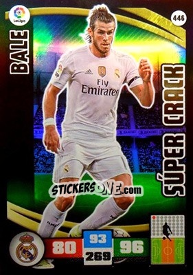 Sticker Bale - Liga BBVA 2015-2016. Adrenalyn XL n. 446 - Panini