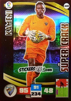 Figurina Kameni - Liga BBVA 2015-2016. Adrenalyn XL - Panini