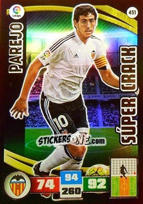 Sticker Parejo - Liga BBVA 2015-2016. Adrenalyn XL n. 451 - Panini