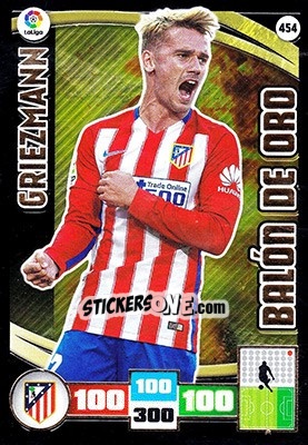 Sticker Griezmann - Liga BBVA 2015-2016. Adrenalyn XL n. 454 - Panini