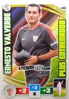 Sticker Ernesto Valverde - Liga BBVA 2015-2016. Adrenalyn XL n. 460 - Panini