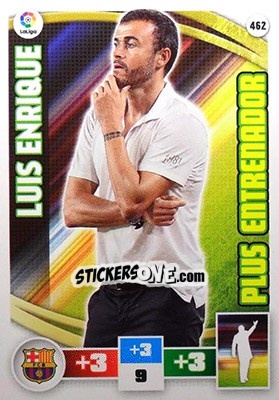 Sticker Luis Enrique - Liga BBVA 2015-2016. Adrenalyn XL n. 462 - Panini
