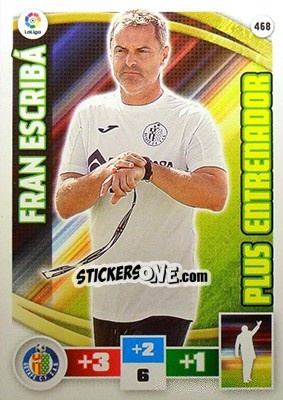 Sticker Fran Escribá - Liga BBVA 2015-2016. Adrenalyn XL n. 468 - Panini