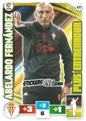 Sticker Abelardo Fernández - Liga BBVA 2015-2016. Adrenalyn XL n. 477 - Panini