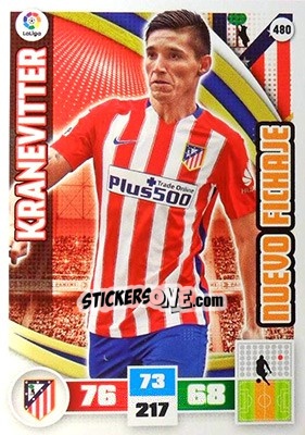 Sticker Kranevitter - Liga BBVA 2015-2016. Adrenalyn XL n. 480 - Panini