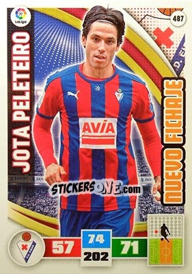 Sticker Jota Peleteiro - Liga BBVA 2015-2016. Adrenalyn XL - Panini