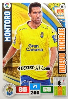 Sticker Montoro - Liga BBVA 2015-2016. Adrenalyn XL - Panini