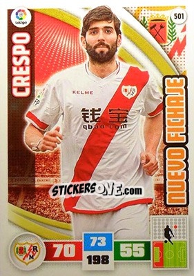 Figurina Crespo - Liga BBVA 2015-2016. Adrenalyn XL - Panini