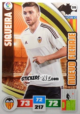 Sticker Siqueira - Liga BBVA 2015-2016. Adrenalyn XL - Panini