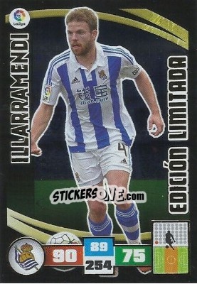 Cromo Illarramendi - Liga BBVA 2015-2016. Adrenalyn XL n. LE-IL - Panini
